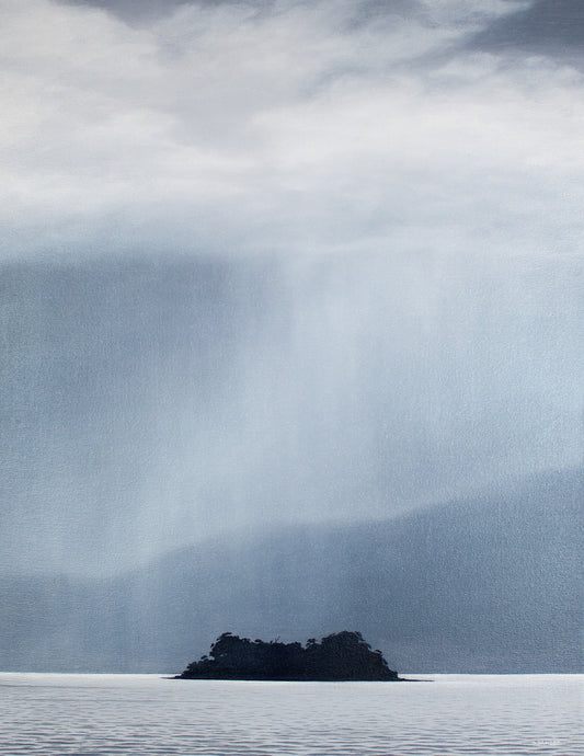 Black Swan Island, Bathurst Harbour. Tasmania