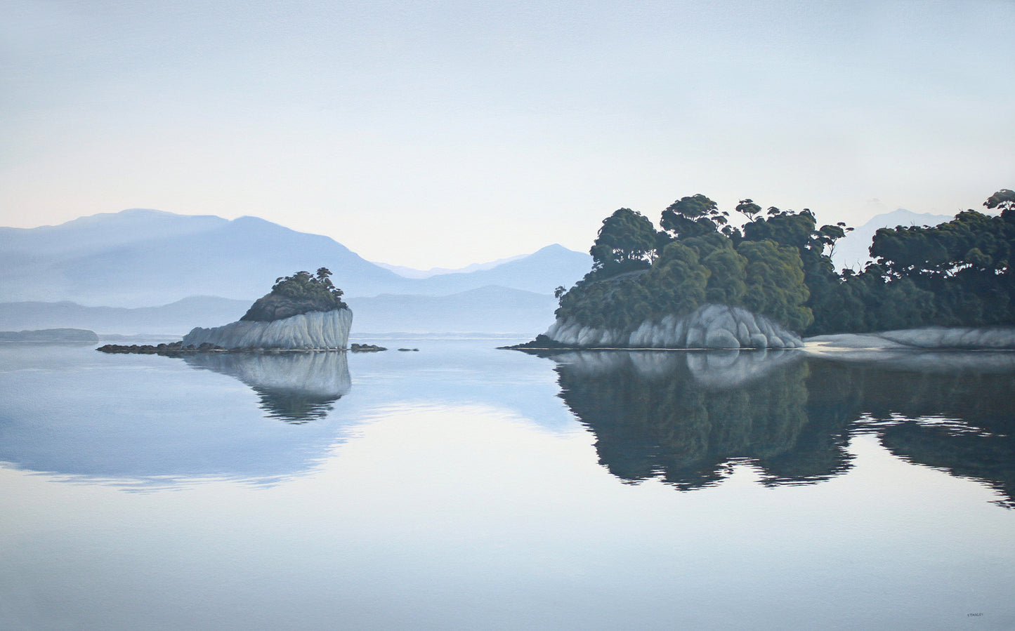 Celery Top Islands South West Wilderness Tasmania Award winner canvas print / Tasmanian Art / The Art of Richard Stanley