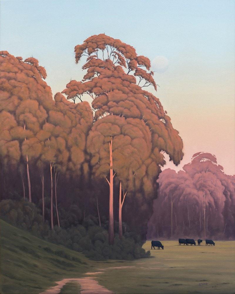 Huon Dusk, Huon Valley, Tasmania Fine Art Print / Tasmanian Art / The Art of Richard Stanley