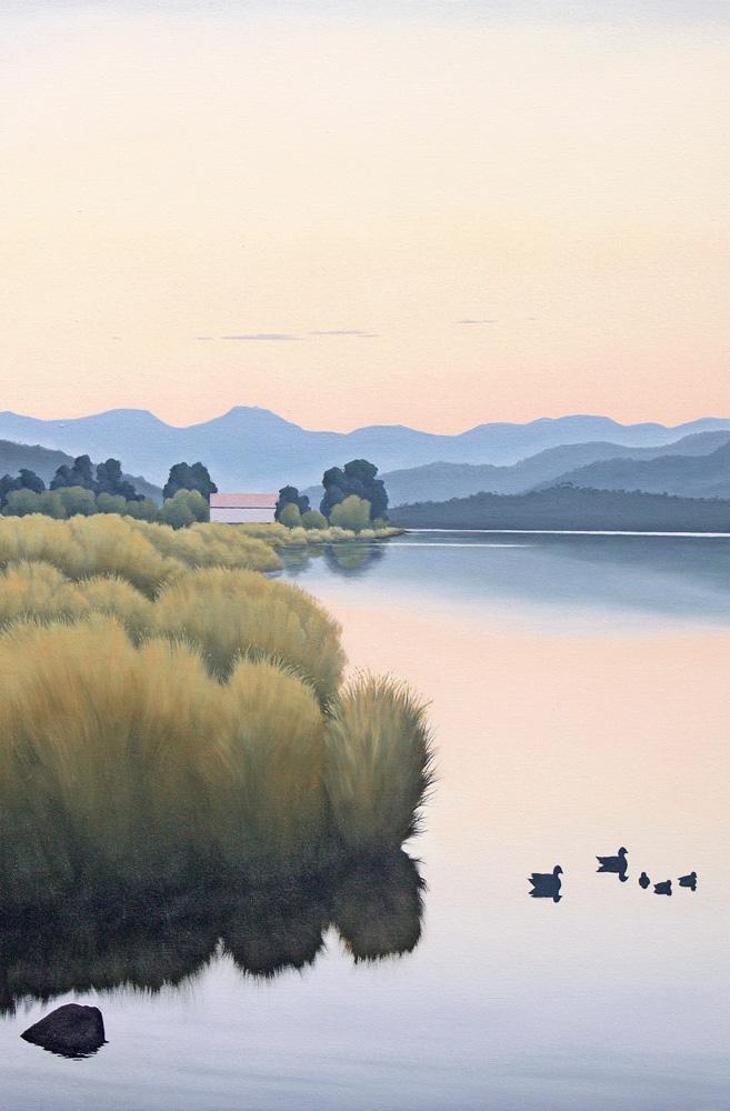 Sleeping Beauty, Franklin. Tasmania Fine Art Print / Tasmanian Art / The Art of Richard Stanley