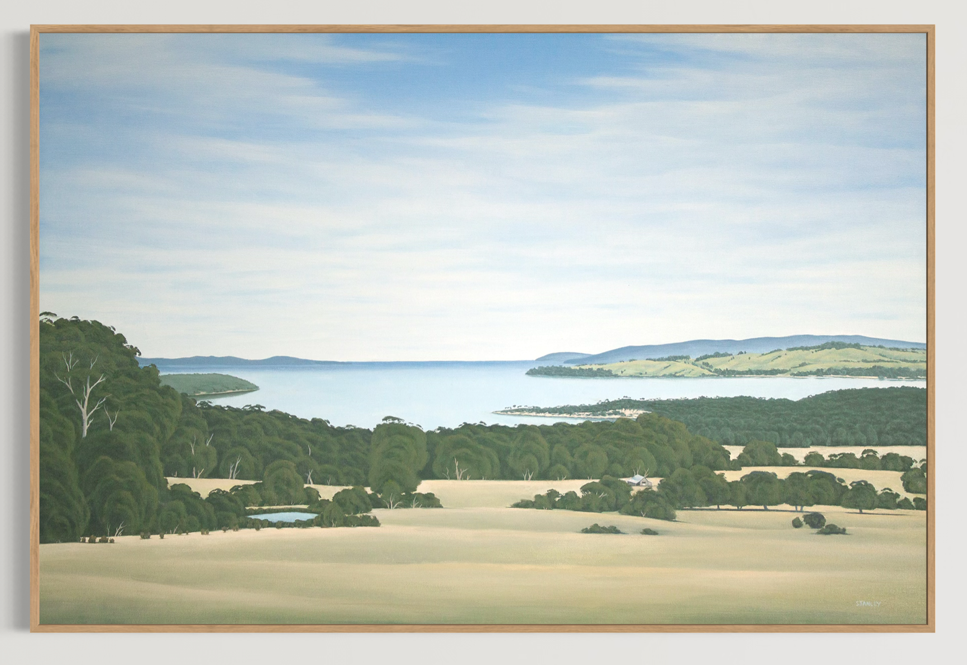 Original oil painting Tasmania