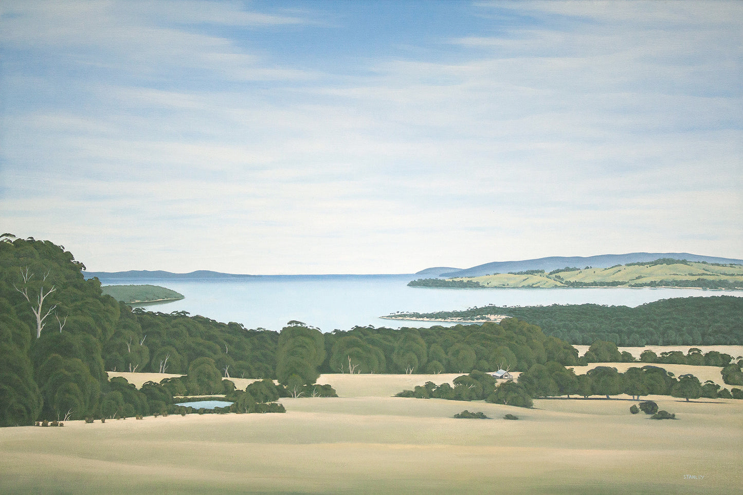 A View of Randalls Bay, Tasmania.