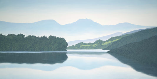 Sleeping Beauty from Woodstock Tasmania, Panorama