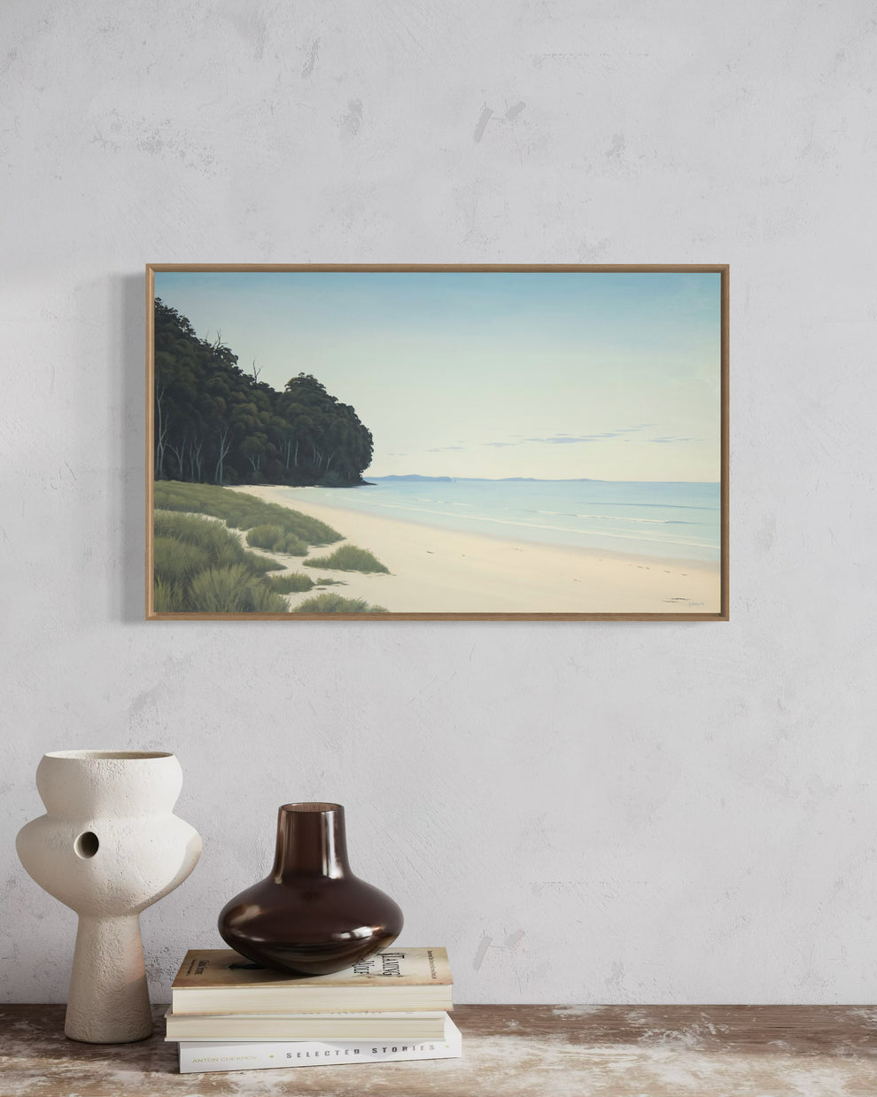 Adventure Bay Adventure Bay Beach. Bruny Island, Tasmania – Richard Stanley