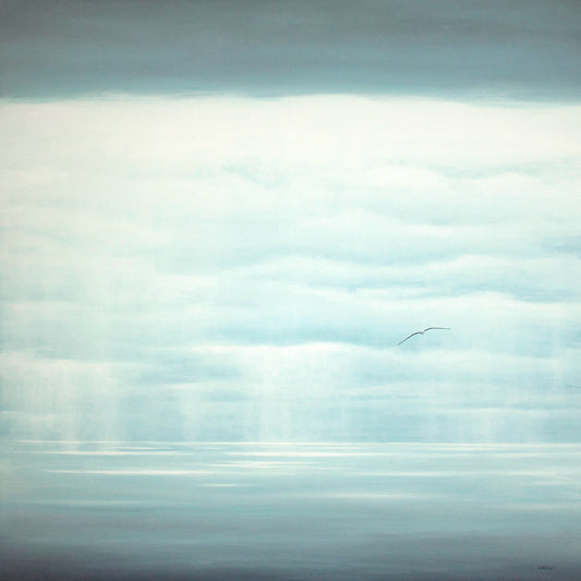The Veils with Albatross. The original oil painting by Richard Stanley