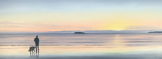 Coles Bay Sunrise Freycinet Tasmania canvas print // Tasmanian Art / The Art of Richard Stanley