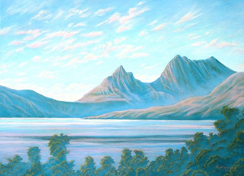 Cradle Mountain,Tasmania. Fine Art Print / Tasmanian Art / The Art of Richard Stanley