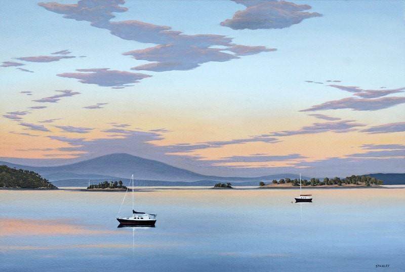 Faith, Hope, and Charity Islands, Dover, Tasmania. (Award Winner) Fine Art Prints The Art of Richard Stanley