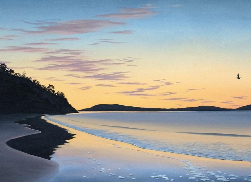 Kingston Beach, Tasmania Fine Art Print / Tasmanian Art / The Art of Richard Stanley