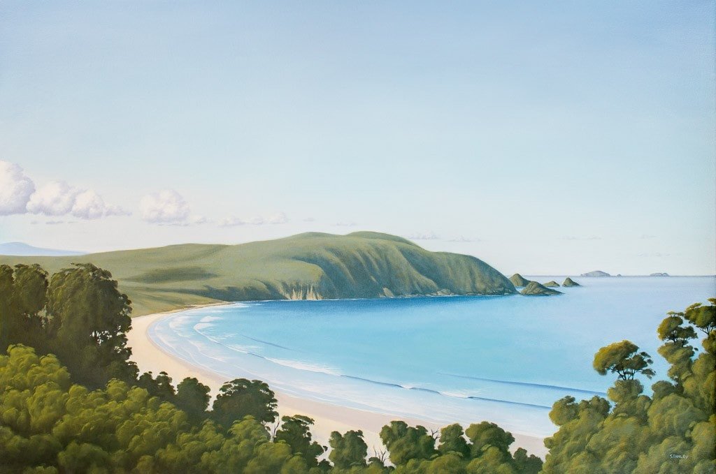 Lighthouse Beach 2, Bruny Island, Tasmania. Fine Art Prints The Art of Richard Stanley
