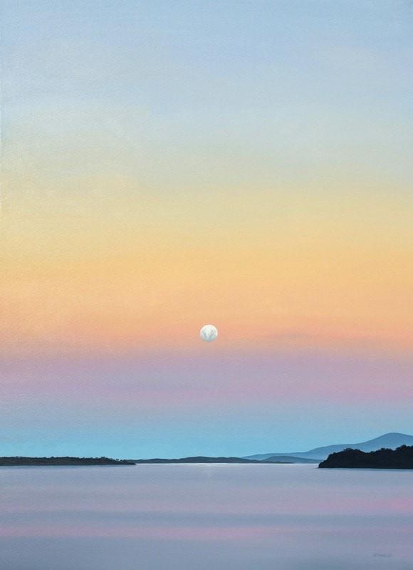 Moonrise, Bruny Island, Tasmania Fine Art Prints The Art of Richard Stanley