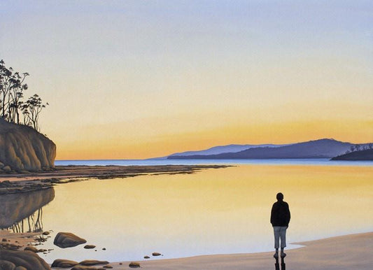 Psalm 46:10, Randalls Bay, Tasmania. Fine Art Prints The Art of Richard Stanley